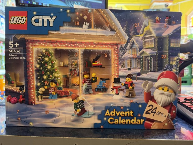 j Lego 60436 Adventi naptr/kalendrium 24 db ajndkkal