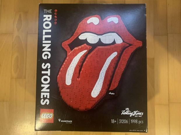 j Lego Art 31206 The Rolling Stones Bontatlan!!!