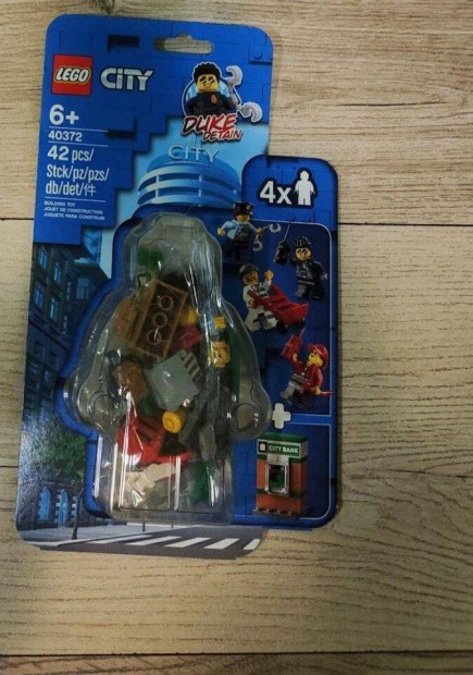 j Lego City 40372 4x minifigura kzte Duke Detain figurval