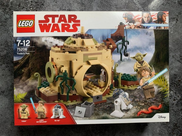 j Lego Star Wars 75208 Yoda's Hut Yoda Kunyhja Bontatlan!!!