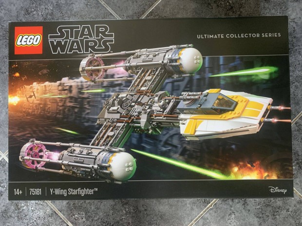 Új Lego Star Wars UCS 75181 Y-Wing Starfighter Bontatlan!!!