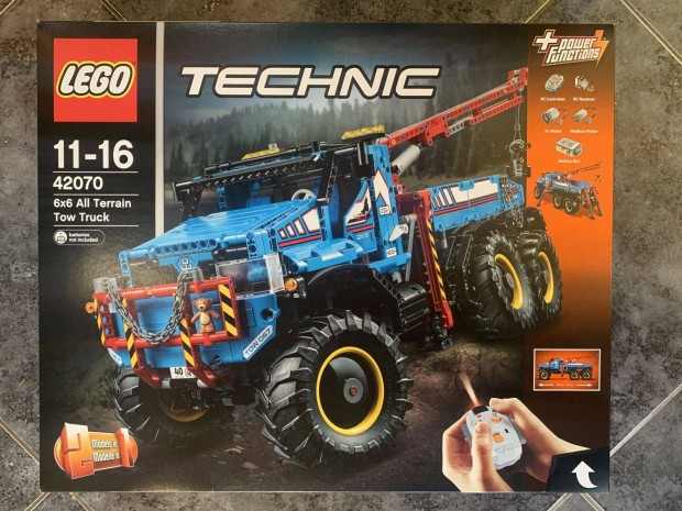 j Lego Technic 42070 6x6 All Terrain Tow Truck Terepjr Bontatlan!