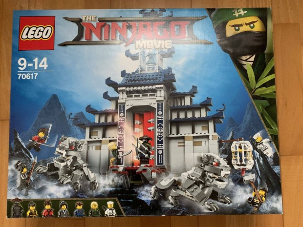 Új Lego The Ninjago Movie 70617 A Legvégső Fegyver Temploma Bontatlan!