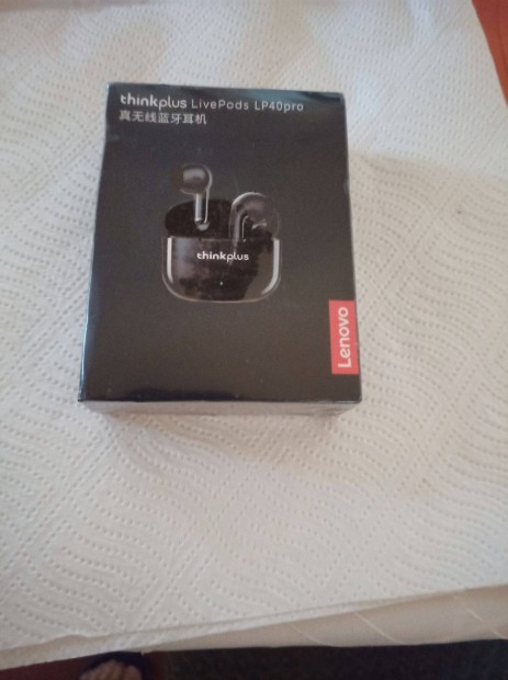 j Lenovo LP40 Pro vezetk nlkli bluetooth headset, flhallgat,