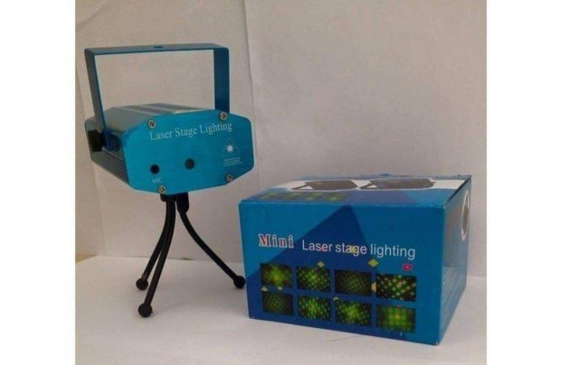 Új Lézer mini Disco fény Led disco projektor hangvezérlés