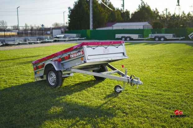 Új Lider P233 utánfutó síkponyvával+rendszámmal