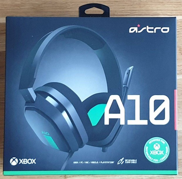 Uj Logitech Astro A10 gamer headset fejhallgat