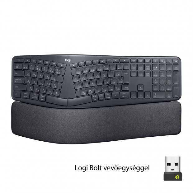 j Logitech Ergo K860 For Business Wireless Billentyzet (UK) Elad