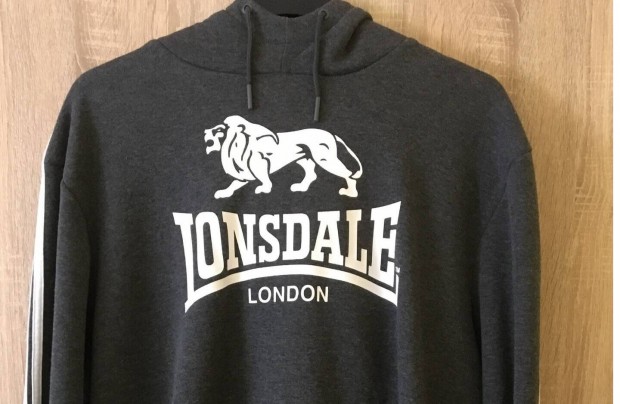 Új Lonsdale kapucnis pulóver 2XL-es