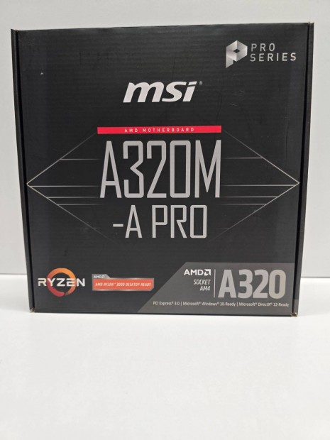 j MSI A320M-A Pro Alaplap Socket AM4