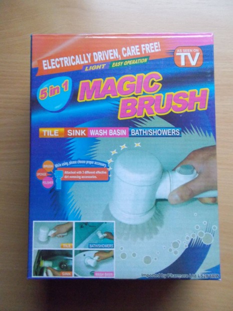 j Magic Brush - 5 az 1-ben tisztt kefe