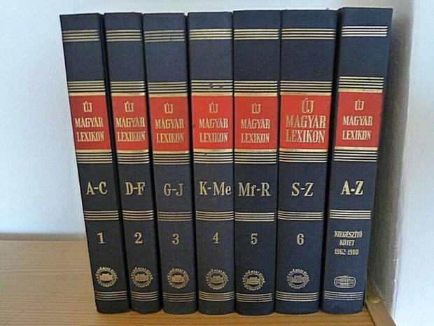 j Magyar Lexikon 1-7. ktet