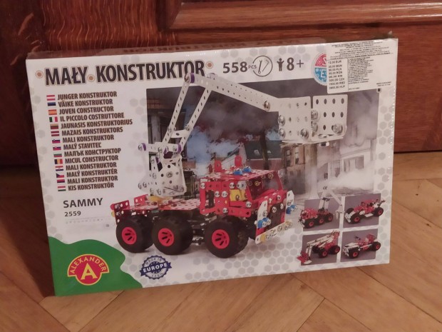 j Maly Konstruktor jtk pt kszlet 558 darabos