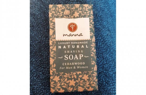 j Manna Luxory Handmade shaving soap - luxus borotvlkoz szappan
