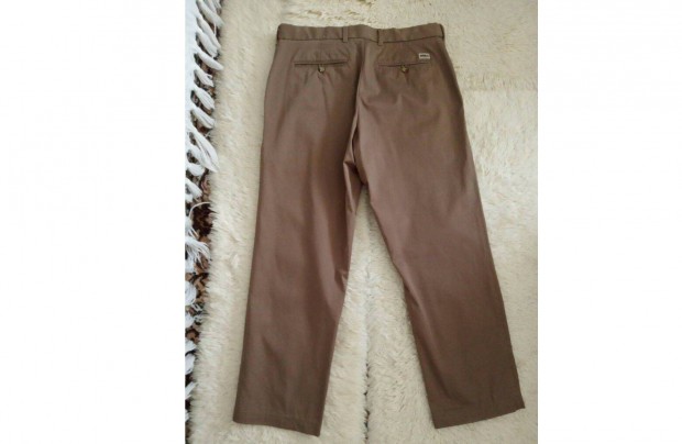 j Marks & Spencer barna frfi chino nadrg W34 L29 mretben