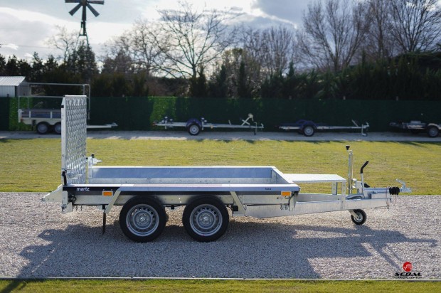 Új Martz Bau 260 - 2 tengelyes gépszállító (2700 kg) Csak 1.590.000 Ft