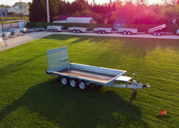 Új Martz Bau (3500 kg, 400 x 180 cm) kisgépszállító utánfutó eladó