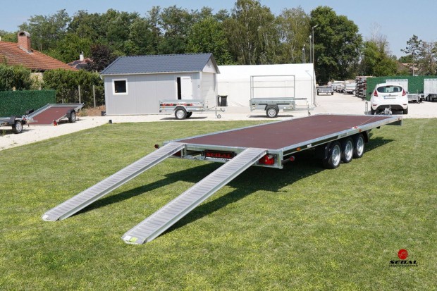 Új Martz GT (3500 kg) autószállító (3 tengelyes) utánfutó 2.690.000 Ft