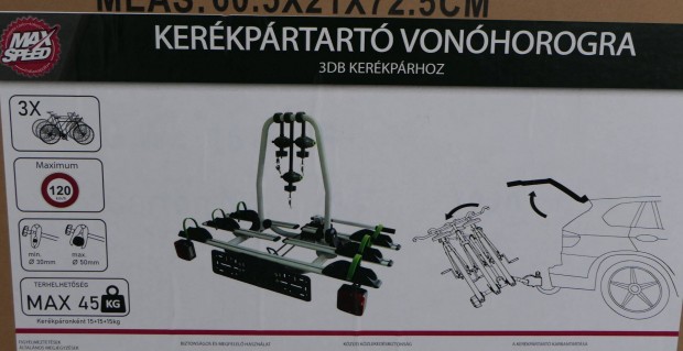 �j Maxspeed ker�kp�rtart� von�horogra 3db ker�kp�r sz�ll�t�