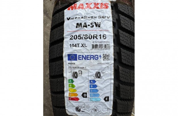 j Maxxis MA-SW Victra Snow SUV 205/80 R16 104T XL Aut Gumi Abroncs