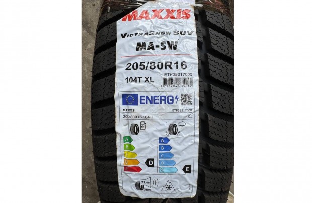 Új Maxxis MA-SW Victra Snow SUV 205/80 R16 104T XL Gumi Abroncs Autó