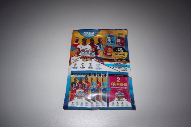 j Mega Multi Pack Topps Match Attax Extra 2023/24 Focis Krtya