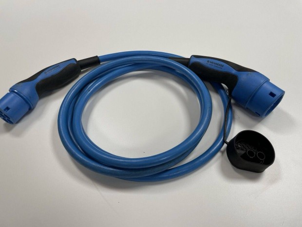 Új Mennekes 36213 elektromos autó töltő töltőkábel Type2 Type 2 32A