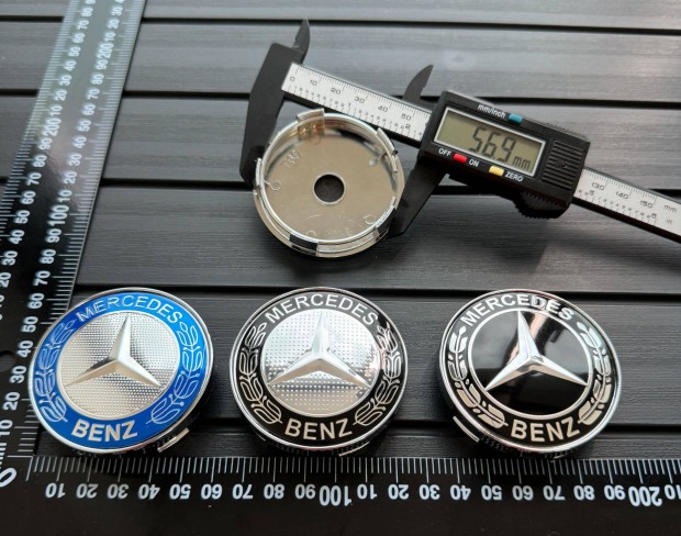 �j Mercedes 60mm felni alufelni kupak k�z�p felnikupak felnik�z�p sapk