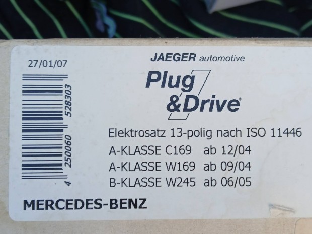 Új Mercedes-Benz A B W169 C169 W245 vonóhorog elektronika