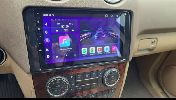 j Mercedes ML w164 GL x164 Android aut multimdia fejegysg hifi GPS