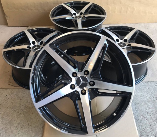Új Mercedes W190 GT gyári kétméretű 5x112 9x19 - 11x20 ET62-68 4db