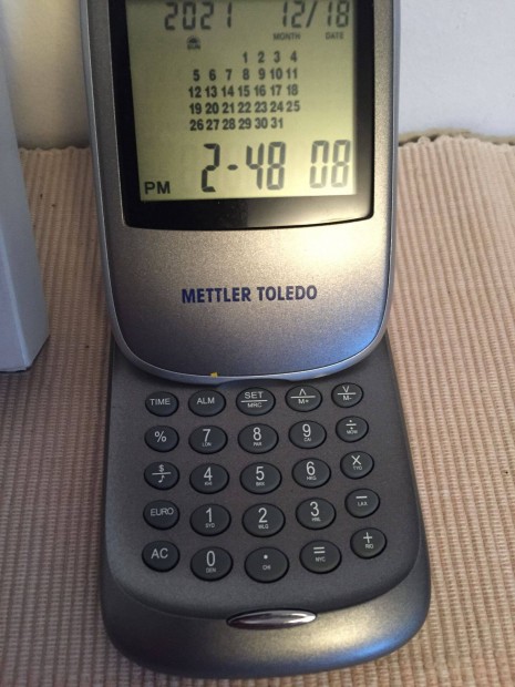 j Mettler Toledo szmolgpes digitlis asztali ra