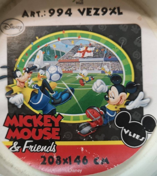 j!Mickey mouse focis fottapta 208*146cm