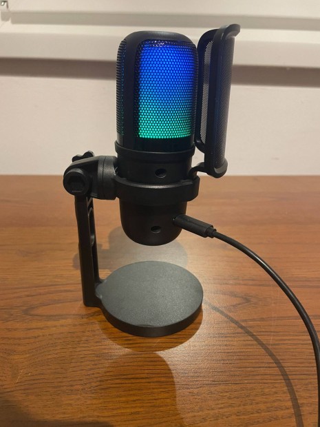 j Micpro RGB-s podcast vagy gamer mikrofon