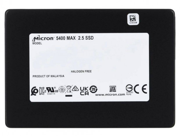 j Micron 5400 Max 480GB ipari prmium SSD meghajtk