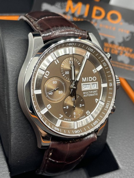 j Mido Multifort Chronograph