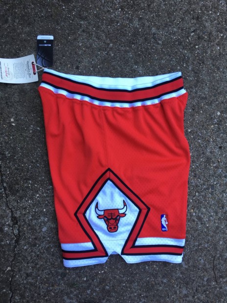 j Mitchell & Ness NBA Authentic Chicago Bulls Kosrlabda Short L-es