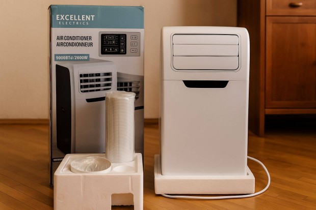 Új Mobil Klímaberendezés 2,6KW 9000 BTU