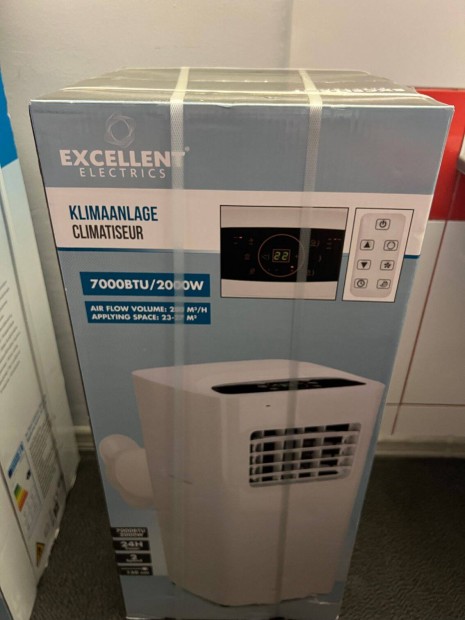 Új Mobil klímaberendezés 2KW 7000 BTU