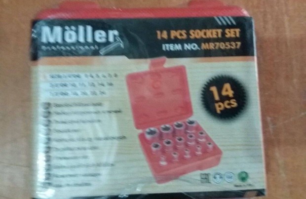 j Mller 14 rszes Torx Dugkulcs kszlet