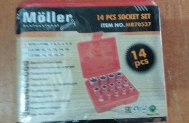 j Mller 14 rszes Torx Dugkulcs kszlet