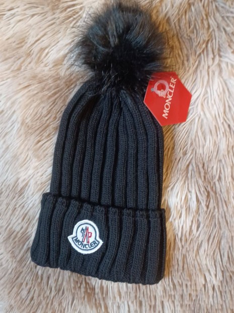 j Moncler Ni Sapka Pompom Szrms Tli 