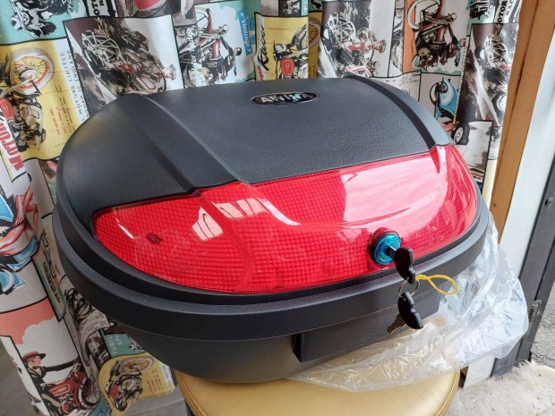 Új Motoros hátsó doboz 48 literes nagy méretű