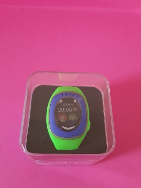 j Myki Watch GPS/GSM Kk/Zld Gyerek okosra dobozban,garancival el