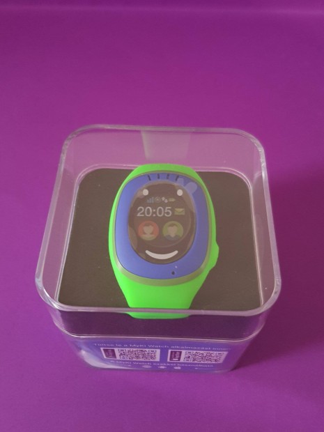 j Myki Watch GPS/GSM Kk/Zld Gyerek okosra dobozban,garancival el