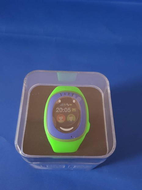 j Myki Watch GPS/GSM Kk/Zld Gyerek okosra dobozban,garancival el