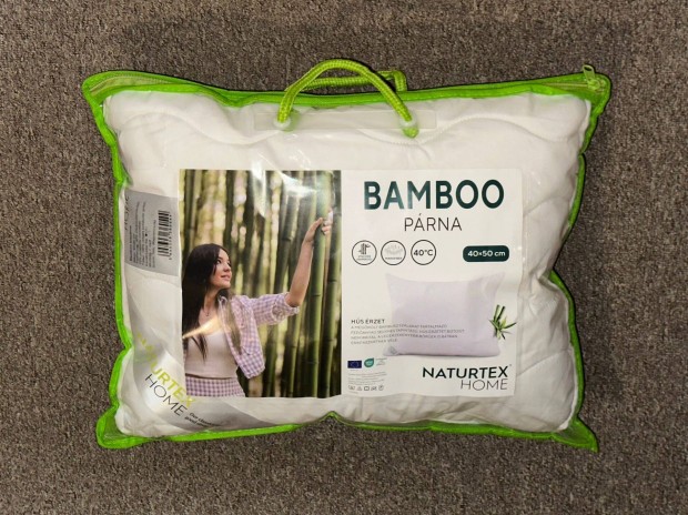 j Naturtex Home Bamboo antiallergn prna 40x50 cm bambusz kisprna