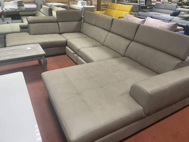 j Natuzzi olasz U BIG beige lgarnitra