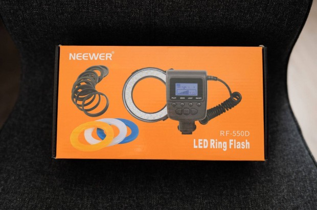 Új Neewer RF-550D Led Ring Flash komplettszett