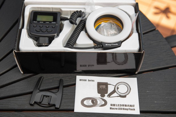 Új Neewer RF-550D Led Ring Flash szett